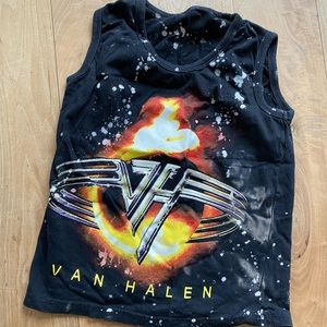 Van Halen XS Burnout Muscle Tank